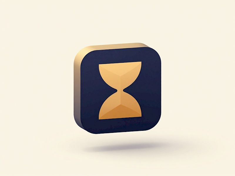 FocusFrame Timer &mdash; Pomodoro-App auf einem Laptop-Bildschirm