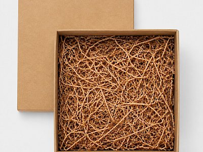 Offene Geschenkbox zum Selbstbef&uuml;llen